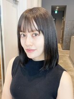 アイティーバイアルバム 松戸店(IT by ALBUM)&nbsp;アッシュブラウン_グレーベージュレイヤーロング_ba466601