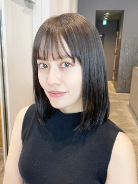 アイティーバイアルバム 松戸店(IT by ALBUM) アッシュブラウン_グレーベージュレイヤーロング_ba466601