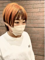 オルオル(Olu Olu)&nbsp;ブリーチデザインカラーショート