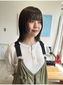【顔まわりデザインカット】