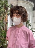 ミニボブパーマ スパイラルパーマ【中西思実】