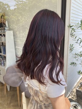 ルシードスタイルアートラッシュ(LUCIDO STYLE ARTRUSH) カシスピンクカラー　髪質改善