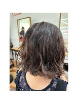 プララ ウエーブスタイル