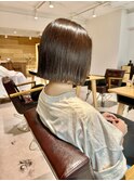 【Article二子玉川】20代30代40代大人可愛い切りっぱなしボブ