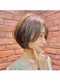 大人美人ショート/丸みショートボブ/ショート/ショートボブ