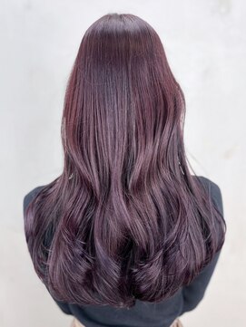 アイティーバイアルバム 藤沢店(IT by ALBUM) 秋色ピンクヘアーピンクグレープフルーツ_ba500831