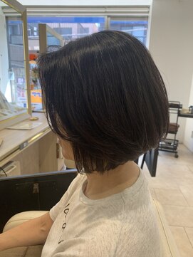 アッシュ 仙川店(Ash) グラボブ 40代50代60代 白髪染め 縮毛矯正 髪質改善