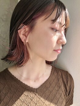 ククナ(Kukuna)の写真/【ケアプロ導入】髪質に合せた薬剤選定で"抜け感"のある最旬スタイルに♪ポイントを効かせたデザインも◆