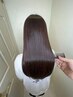 【髪質改善】カット＋プレミアムヘアエステ＋ケラチンカラー＋SOD酵素ケア