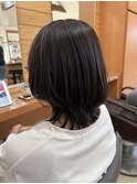 くびれボブ☆白髪ぼかし30代40代50代60代