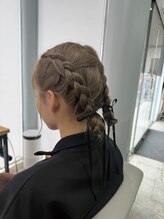ブレイク 静岡掛川店(BREK) 編み込みツイン