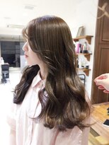 ボコカ(bococa) 【macana指名】オリーブベージュ 透明感カラー レイヤー