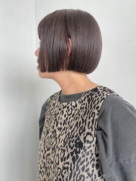 カシェル(cashel) グレージュ × ミニボブ