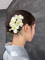 プリマヴェーラ 神楽坂 卒業式袴ヘア