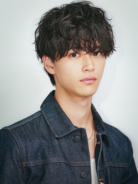 リップス 池袋(LIPPS) 波巻きスパイラルパーマルーズマッシュショート