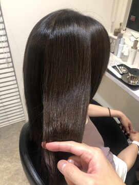 セカンド 鴨江店(2COND) #ツルツルすぎてずっと触っちゃうよね美髪ストレート