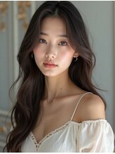 モードケイズ 調布店(MODE K's) 韓国くびれヘア_調布ミニウルフチェリーブラウン縮毛矯正