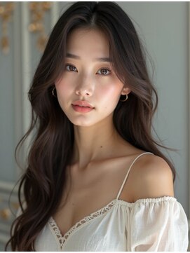 モードケイズ 調布店(MODE K's) 韓国くびれヘア_調布ミニウルフチェリーブラウン縮毛矯正