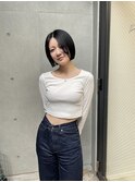 bob/黒髪ボブ