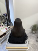 アチェロ(Acero.)&nbsp;韓国風レイヤー×30代艶髪ダークカラー