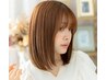 【初回平日限定】艶カラー+カット+トリートメントSPA+マーブ+炭酸泉￥8999