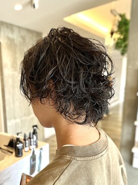 グランデュールオム(GRANDEUR HOMME) サーフカール シャドウパーマ