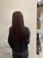 ヘアデザイン アクスト 西宮北口本店(HAIR DESIGN axt)&nbsp;レッドブラウン