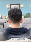 メンズカットキッズツーブロック