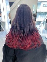 アライブ キチジョウジ(ALIVE Kichijoji)&nbsp;【ALIVE吉祥寺】ワインレッドグラデーションカラー