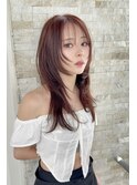 ハッシュカット/ウルフカット韓国レイヤーレイヤーカット