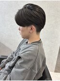 MEN’S HAIR/波巻きツイストスパイラル/リバースセンターパート