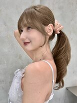 ロンドネートゥル 新潟(Lond naitre)&nbsp;ダークアッシュ/似合わせカット/レイヤーカット(新潟/万代）