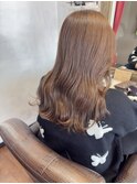 ブリーチなしベージュ
