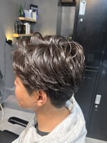 クート オム 南浦和(ku-to homme)&nbsp;ナチュラル毛流れパーマ×フェザーショート