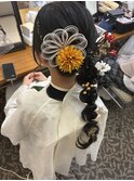 袴ヘアセット