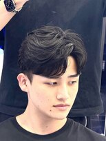 メンズヘアセンス 渋谷(MEN'S HAIR SENSE)&nbsp;ニュアンスパーマ/センターパート/メンズ/眉毛/フェザーパーマ