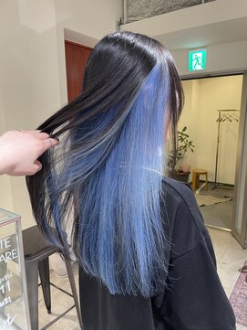 ノル 栄矢場町(nol) 水色インナーカラー