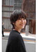 大人のショートパーマ