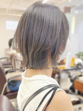 キアラ(Kchiara) ひし形シルエットで扱いやすいくびれボブ【福岡Kchiara奥野】