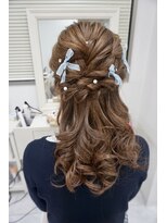 リサ 恵比寿(risa.)&nbsp;コンサートにオススメのハーフアップ