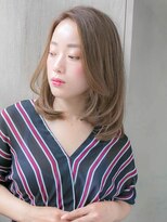 ルティア(Lutia) ひし形シルエット ワンカールロブ ふわミディ★★