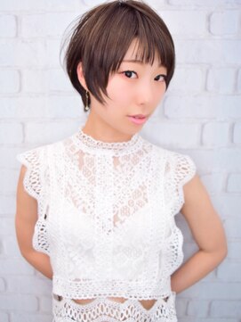 ラウンジ モリオ イケブクロ(Lounge MORIO Ikebukuro) 【morio池袋】大人かわいい秋冬人気黒髪小顔マッシュショート