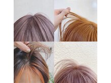 【オーダーメイドヘアカラー】knot流似合わせを意識したお客様だけのカラー　レイヤーカット/前髪カット
