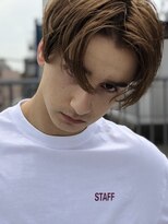 オーバーレイ(Overlay)&nbsp;前髪センターパートショート2021韓国マッシュ