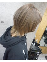 ヘアテリア リュウ 大塚(hair teria ryu) アッシュベージュ×ウルフ