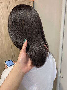 ローレンジウ(LOREN JU) 【髪質改善】グレージュカラー