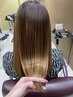 【縮毛矯正&髪質改善】最新ツヤ髪◎ロング料＋ブロー込♪22000円