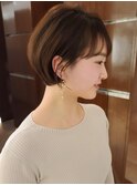 小顔カット30代40代ショートボブ大人ヘア表参道青山髪質改善東京