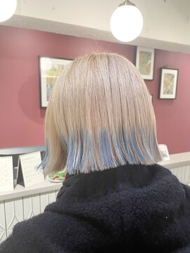 ムーン(moon) 3月#ミディアムヘア#ボブルフ#魅力倍増カール#ベビーバング