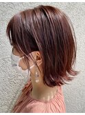 「ame四日市」ひし形シルエット外ハネボブ